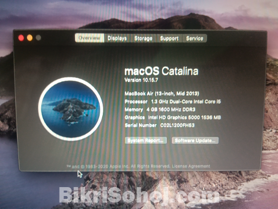 MacBook Air 2013 Fresh